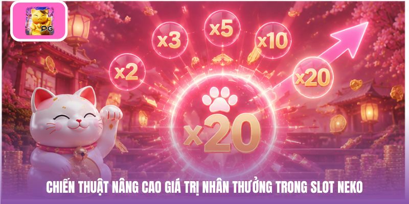 Chiến thuật nâng cao giá trị nhân thưởng trong slot Neko