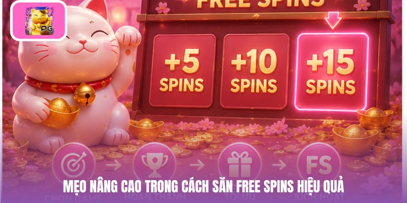 Mẹo nâng cao trong cách săn free spins hiệu quả